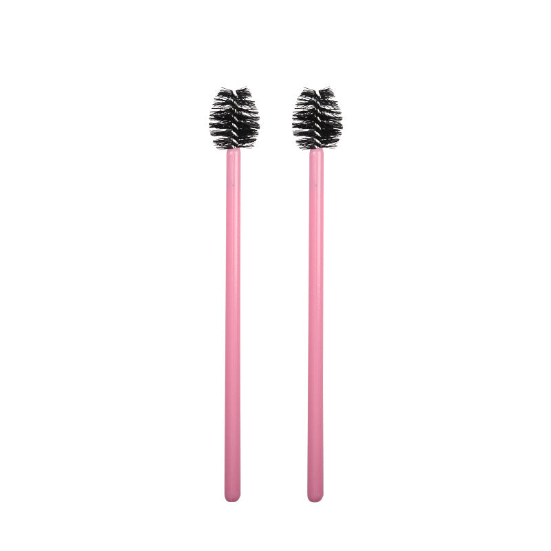 50Pcs Apple-Shaped Eyelash Brushes