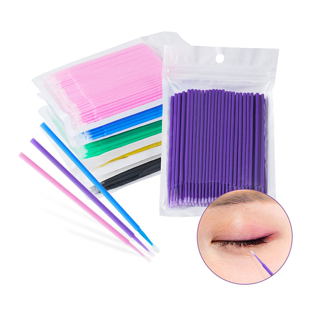 100Pcs Disposable Micro Brush Swabs